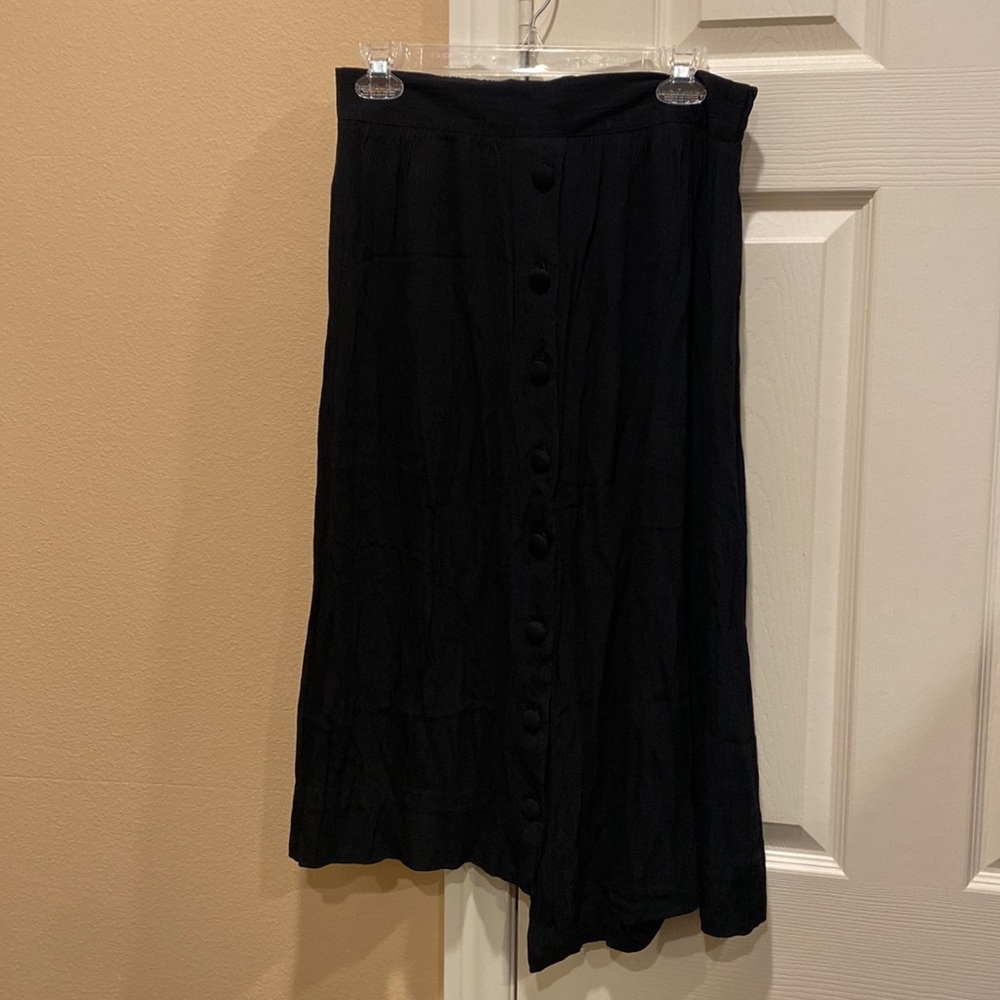 Vintage NYCC New York Clothing Co acetate/rayon blend button-down skirt